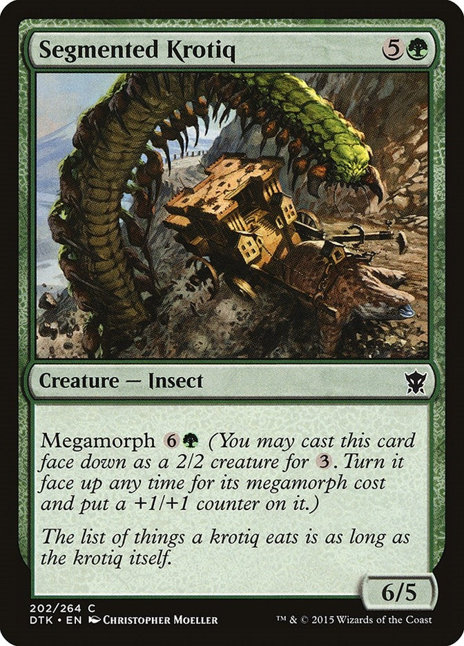 Image for Segmented Krotiq (202) (DTK) - Magic: The Gathering