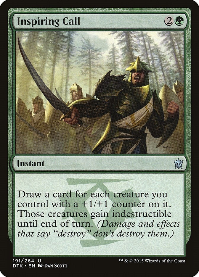 Image for Inspiring Call (191) (DTK) - Magic: The Gathering