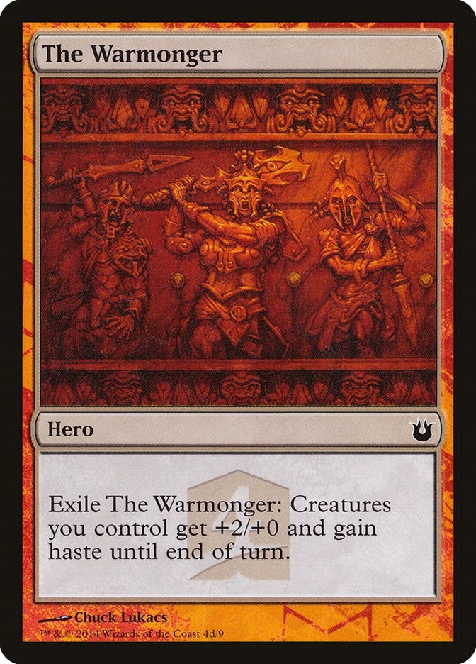 Image for The Warmonger (4d) - Magic: The Gathering