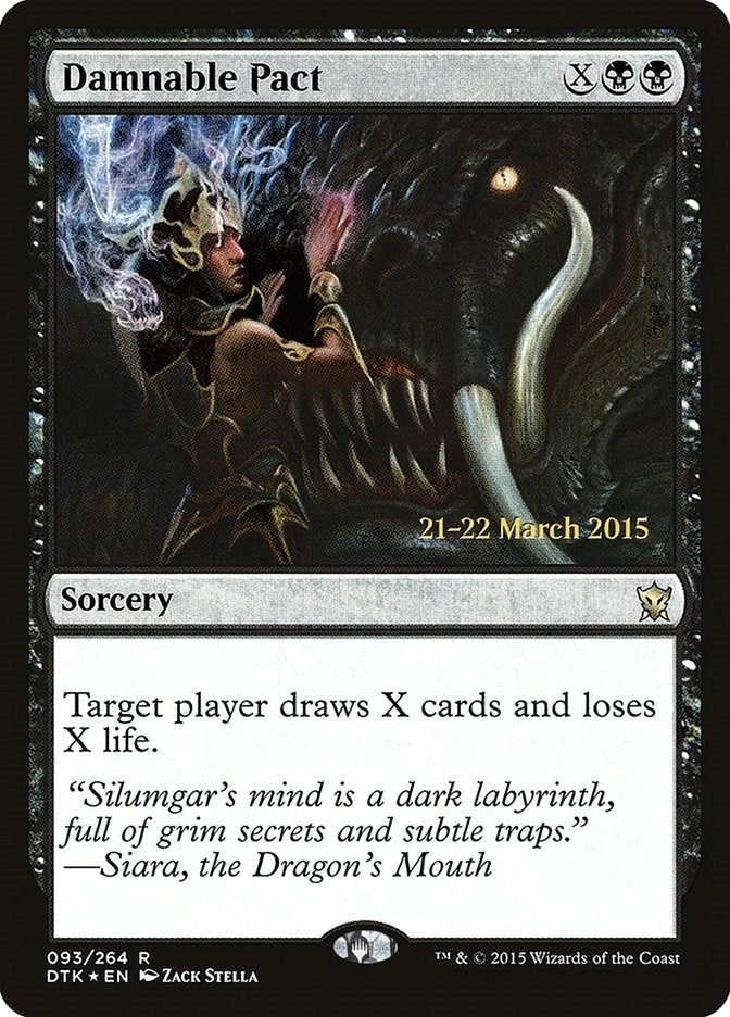Image for Damnable Pact (93) - Magic: The Gathering
