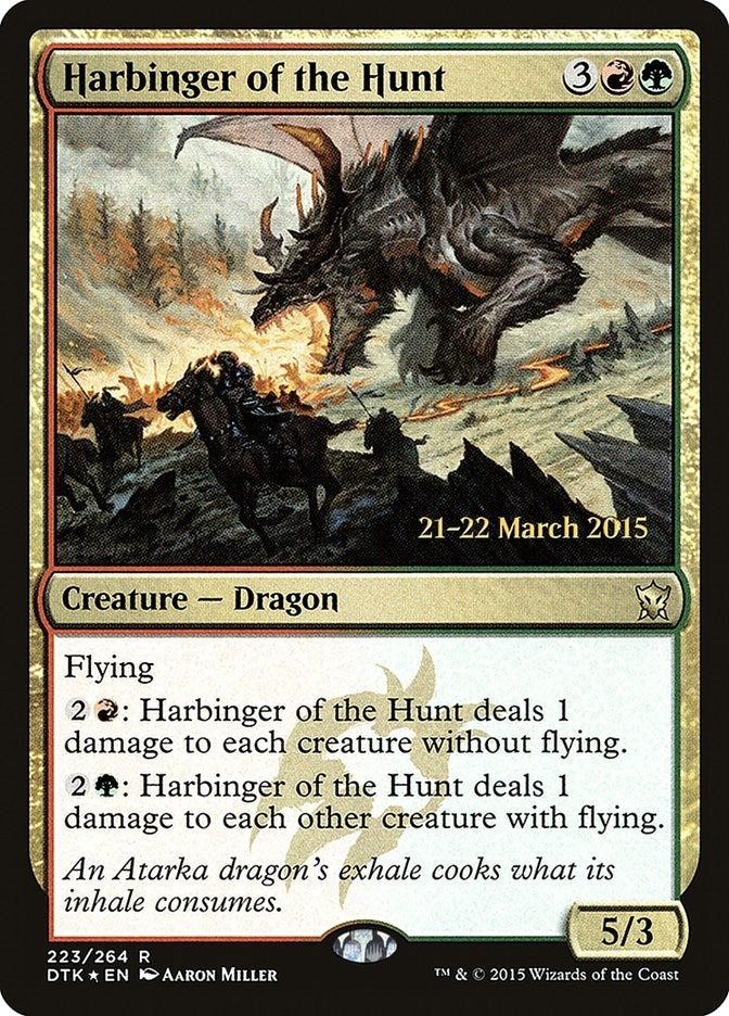 Image for Harbinger of the Hunt (223) - Magic: The Gathering