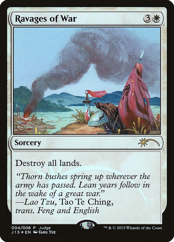 Image for Ravages of War (4) (JDG) - Magic: The Gathering