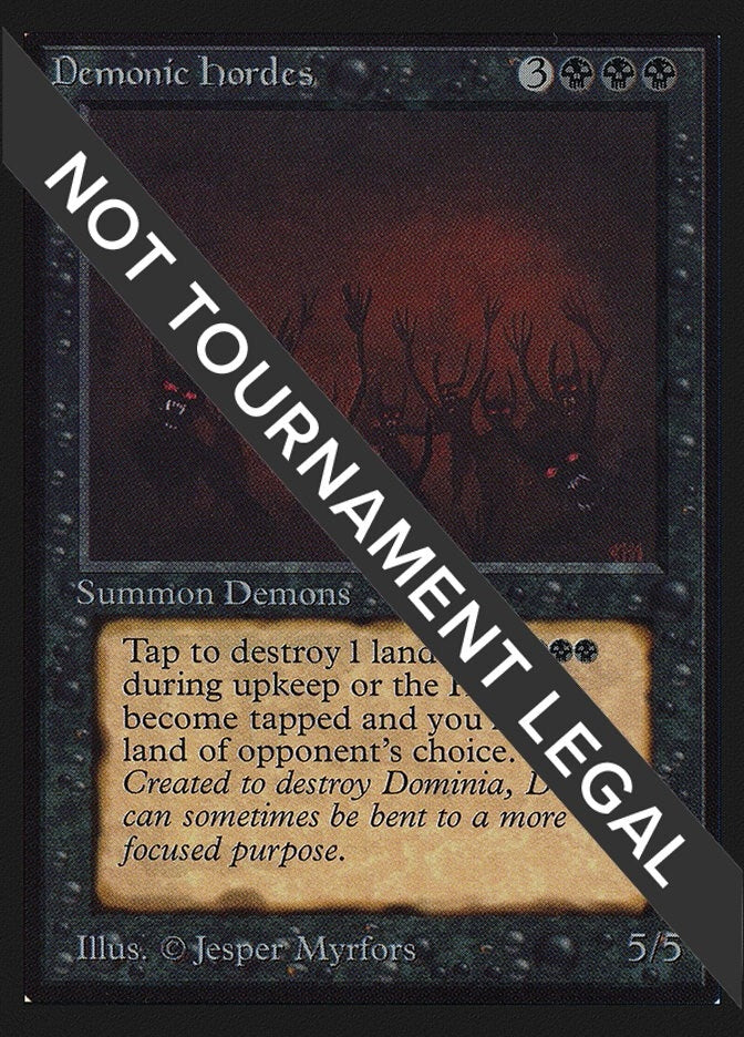 Image for Demonic Hordes (IE) - Magic: The Gathering