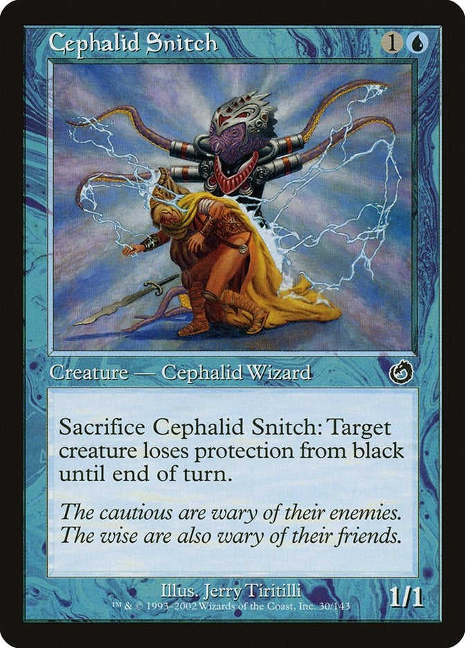 Image for Cephalid Snitch (30) - Magic: The Gathering