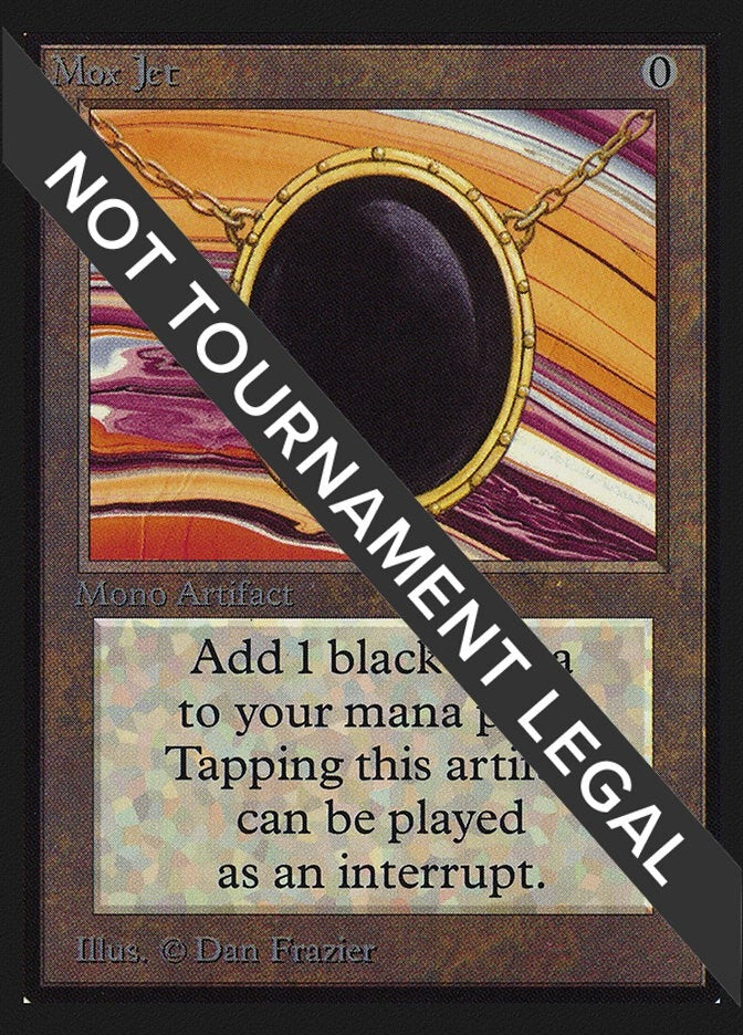 Image for Mox Jet (IE) (IED) - Magic: The Gathering