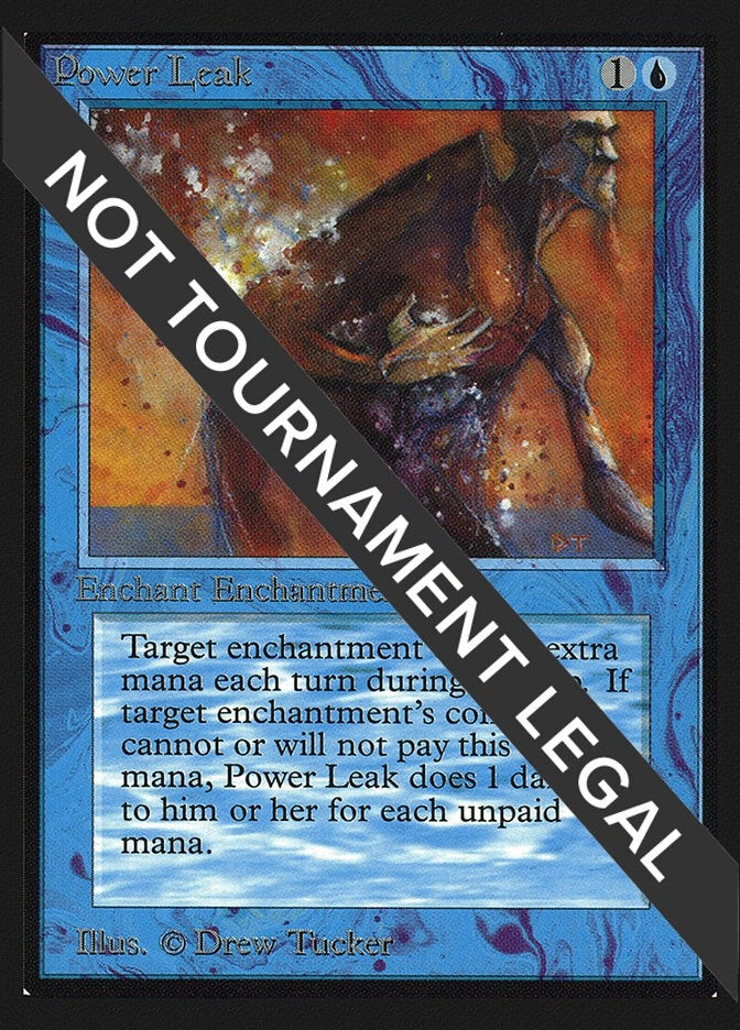 Image for Power Leak (IE) - Magic: The Gathering