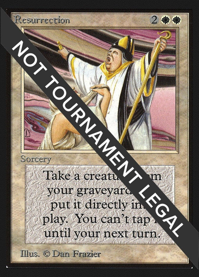 Image for Resurrection (IE) - Magic: The Gathering