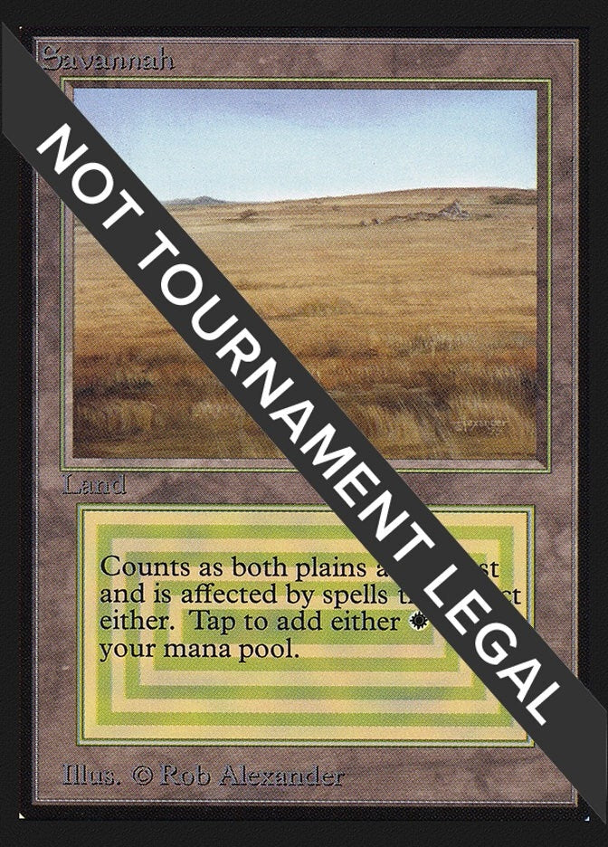 Image for Savannah (IE) - Magic: The Gathering