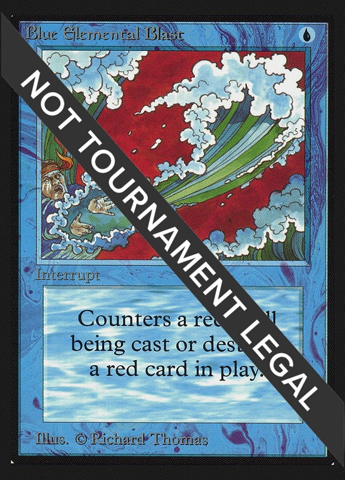 Image for Blue Elemental Blast (CE) - Magic: The Gathering