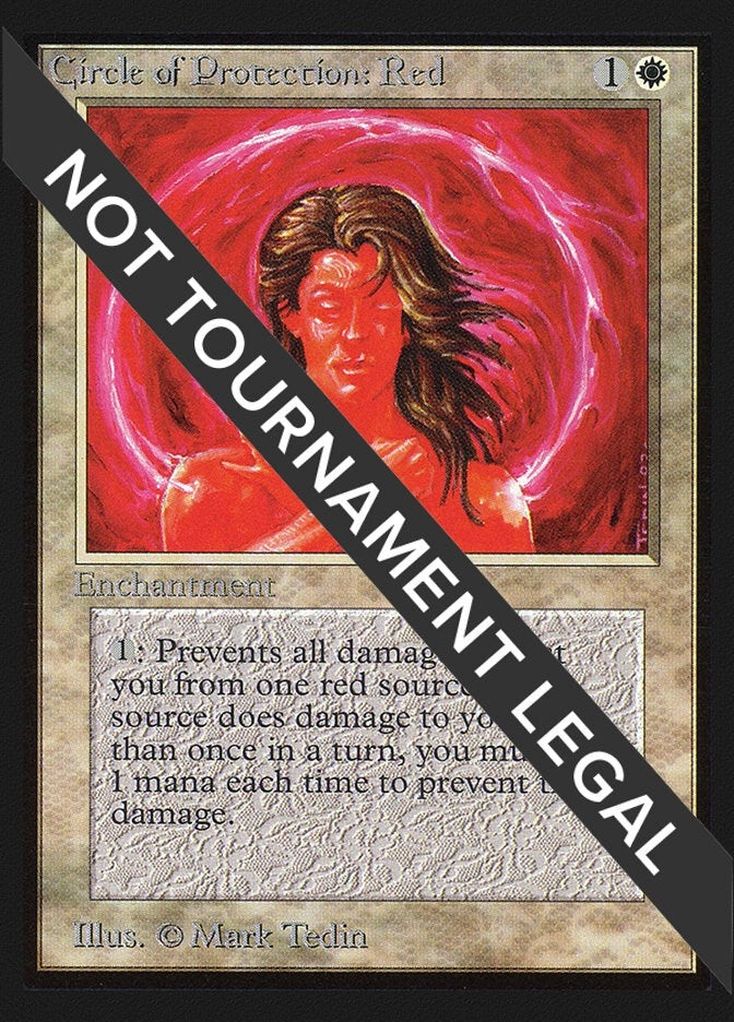 Image for Circle of Protection: Red (CE) - Magic: The Gathering