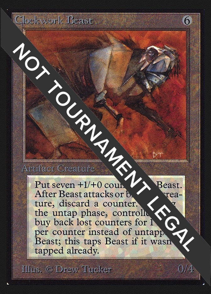 Image for Clockwork Beast (CE) - Magic: The Gathering