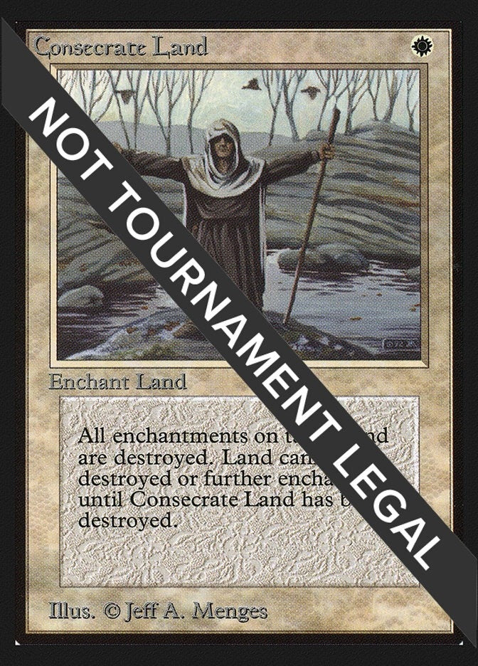 Image for Consecrate Land (CE) - Magic: The Gathering