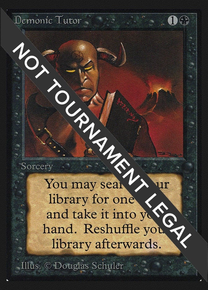Image for Demonic Tutor (CE) (CED) - Magic: The Gathering