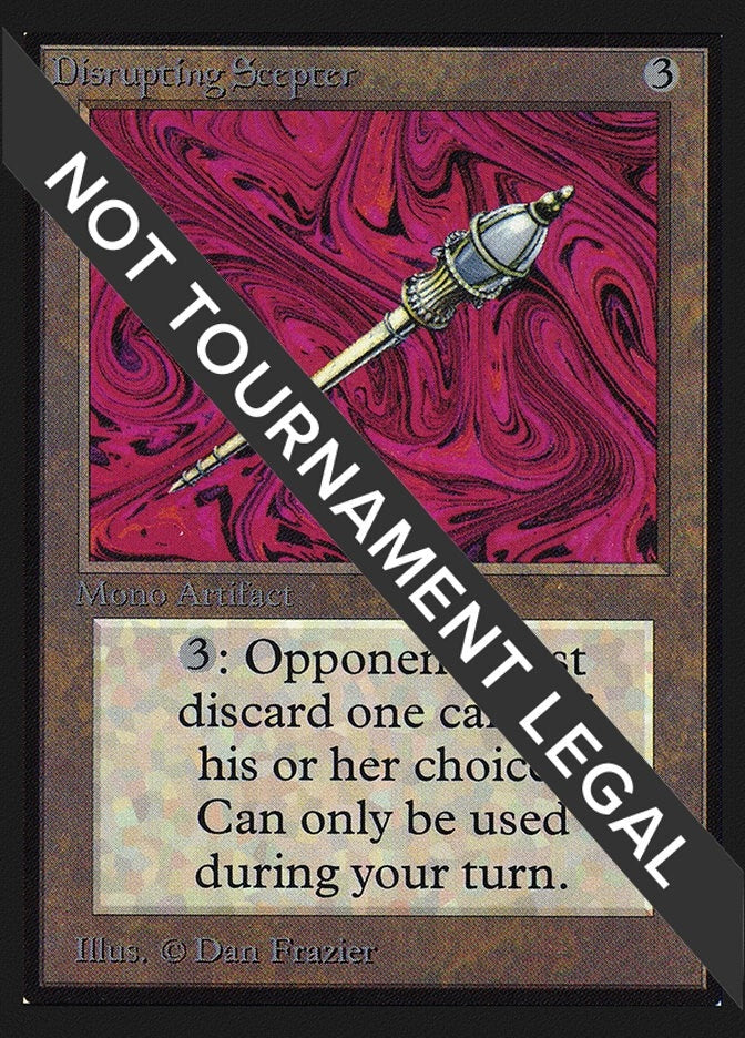Image for Disrupting Scepter (CE) (CED) - Magic: The Gathering