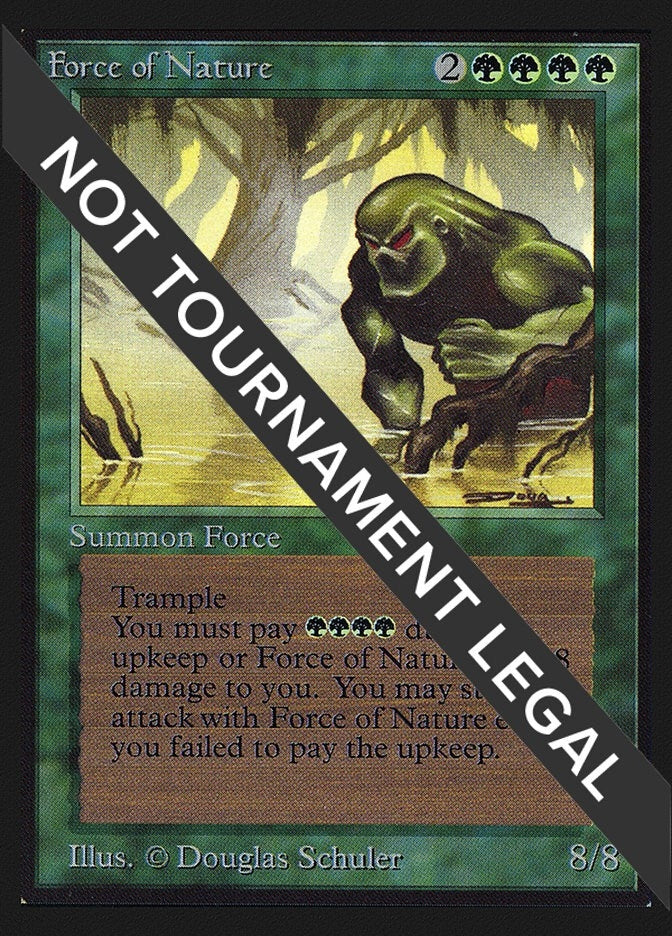 Image for Force of Nature (CE) (CED) - Magic: The Gathering