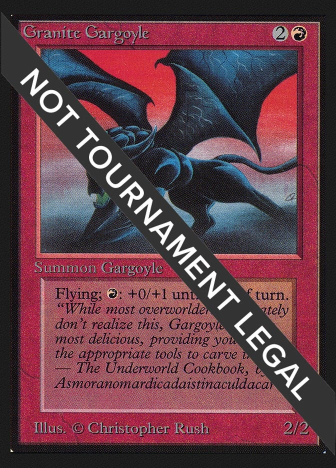Image for Granite Gargoyle (CE) - Magic: The Gathering