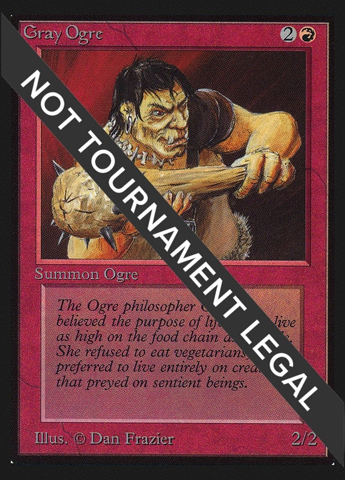 Image for Gray Ogre (CE) (CED) - Magic: The Gathering