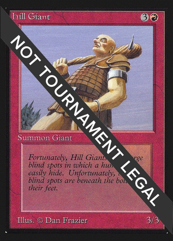 Image for Hill Giant (CE) (CED) - Magic: The Gathering