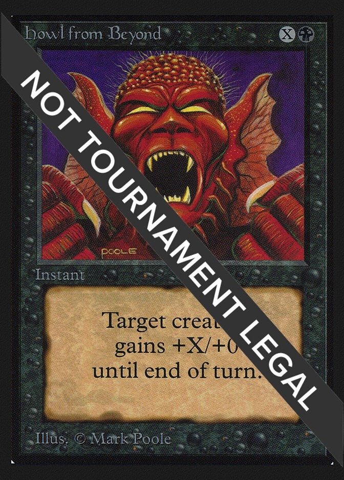 Image for Howl from Beyond (CE) (CED) - Magic: The Gathering
