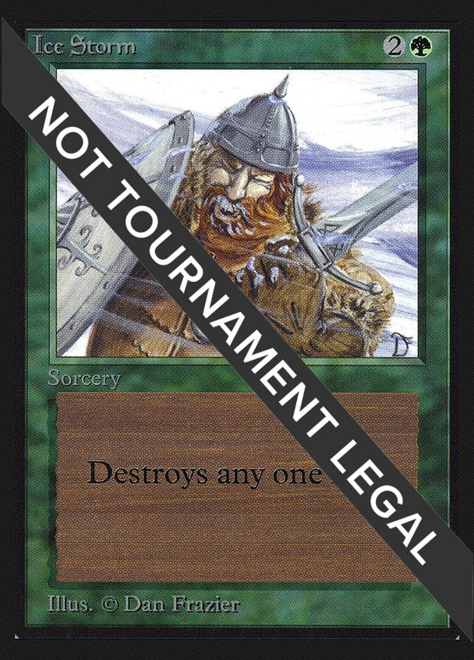 Image for Ice Storm (CE) (CED) - Magic: The Gathering