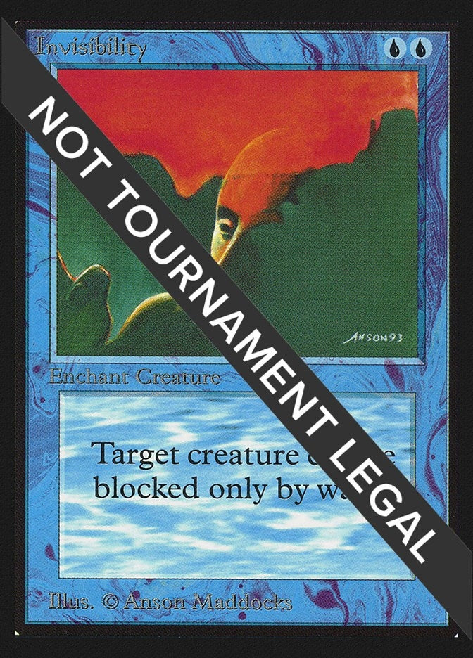 Image for Invisibility (CE) (CED) - Magic: The Gathering