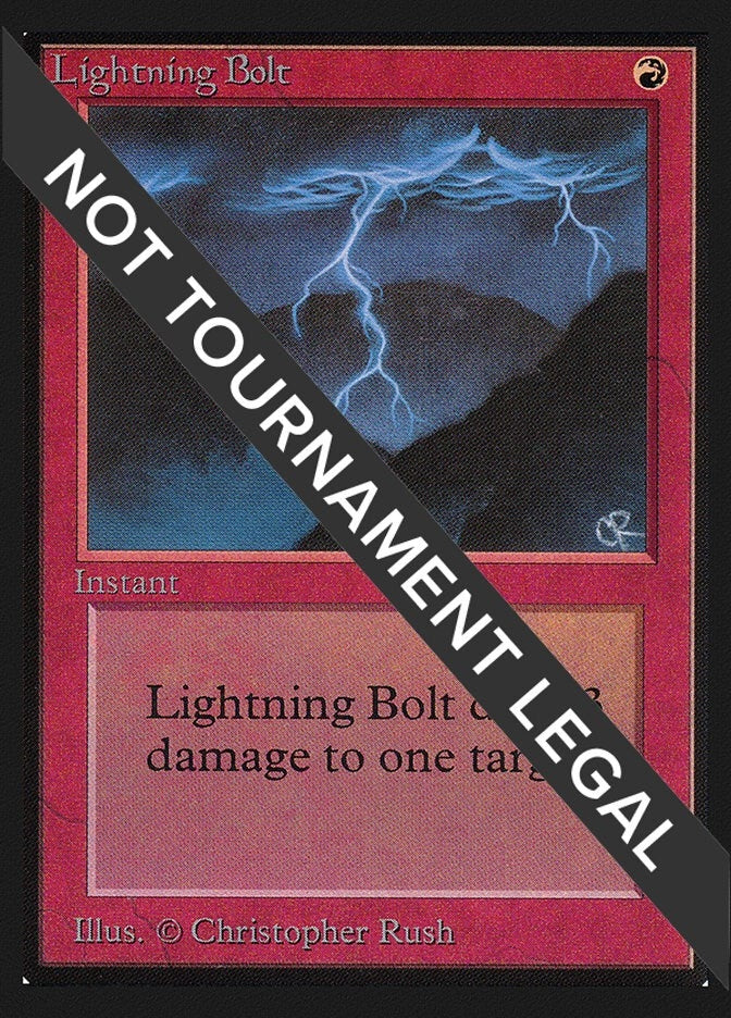 Image for Lightning Bolt (CE) - Magic: The Gathering