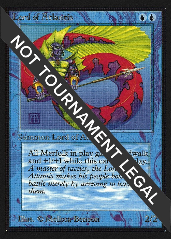 Image for Lord of Atlantis (CE) (CED) - Magic: The Gathering