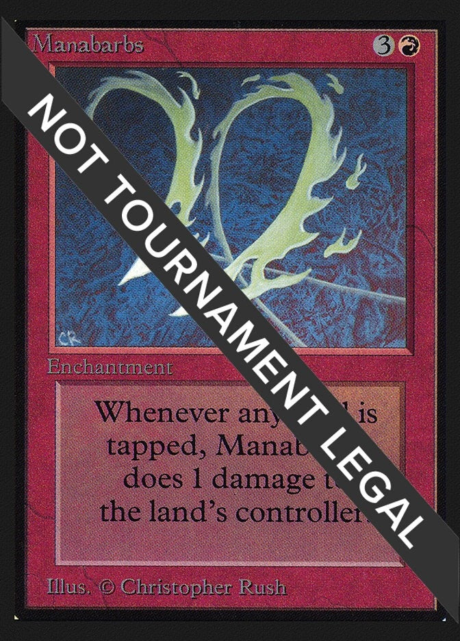 Image for Manabarbs (CE) (CED) - Magic: The Gathering
