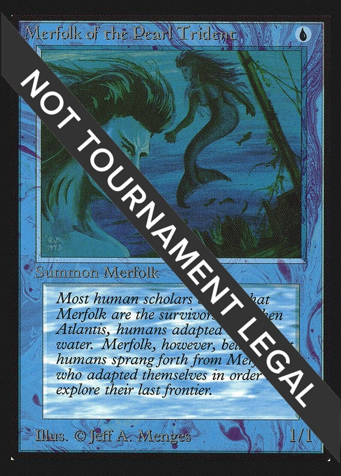 Image for Merfolk of the Pearl Trident (CE) - Magic: The Gathering