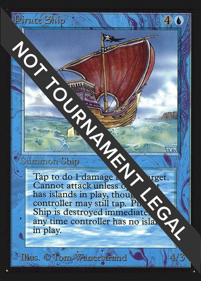 Image for Pirate Ship (CE) (CED) - Magic: The Gathering