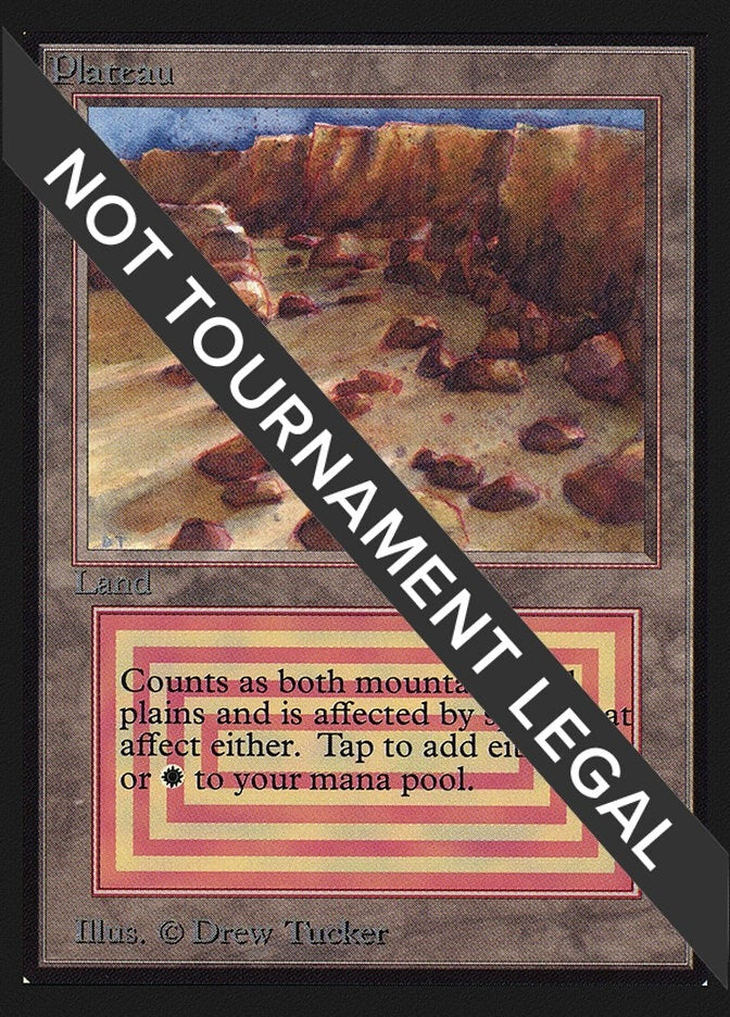 Image for Plateau (CE) (CED) - Magic: The Gathering