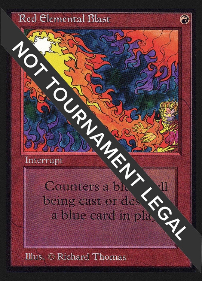 Image for Red Elemental Blast (CE) - Magic: The Gathering