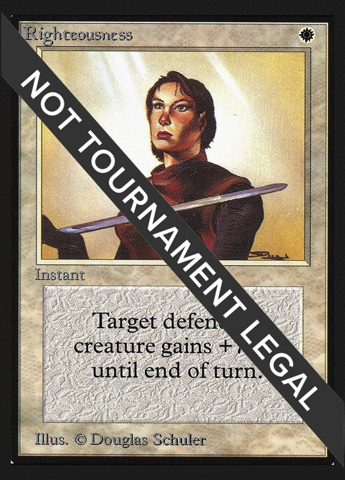 Image for Righteousness (CE) (CED) - Magic: The Gathering