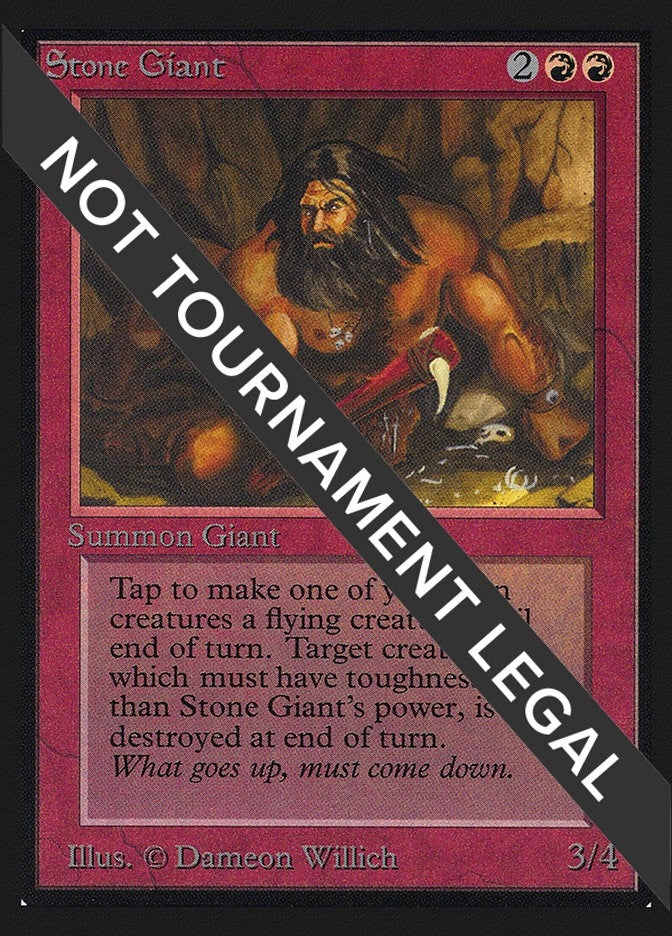 Image for Stone Giant (CE) (CED) - Magic: The Gathering