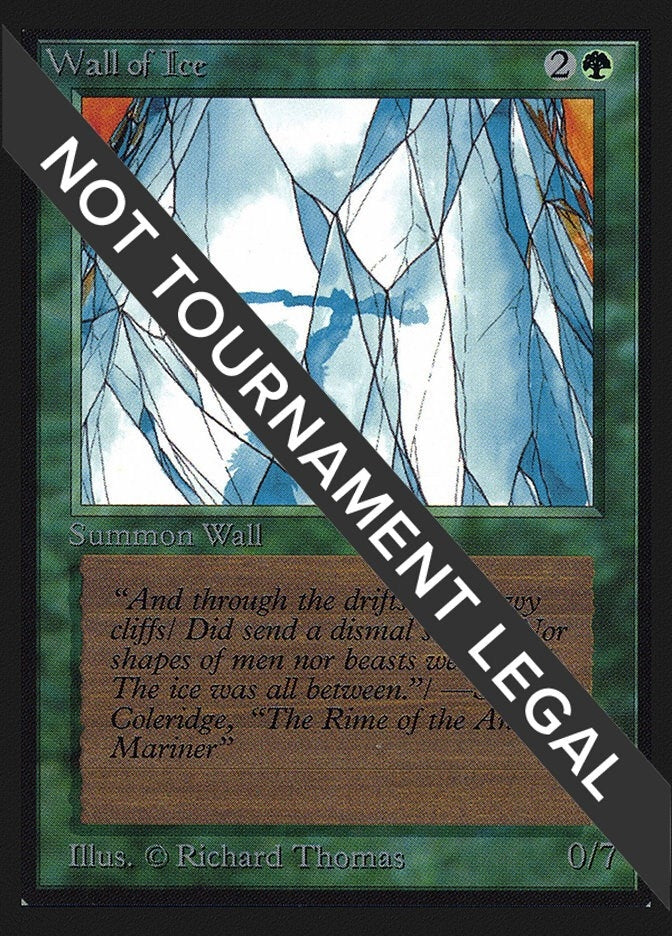 Image for Wall of Ice (CE) - Magic: The Gathering