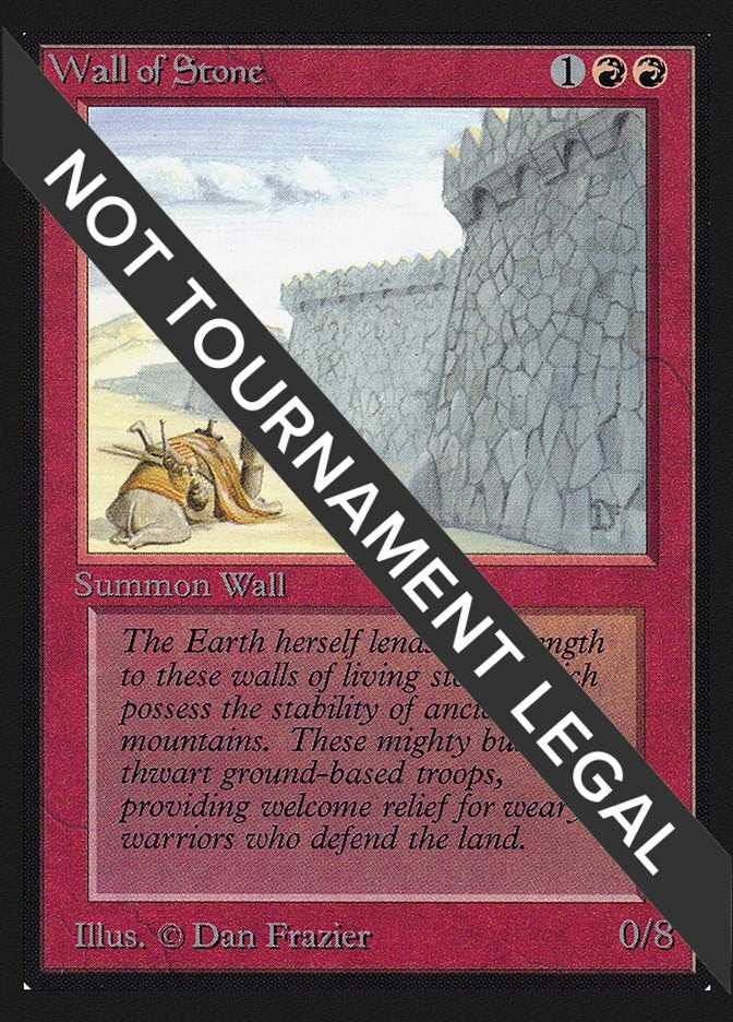 Image for Wall of Stone (CE) (CED) - Magic: The Gathering