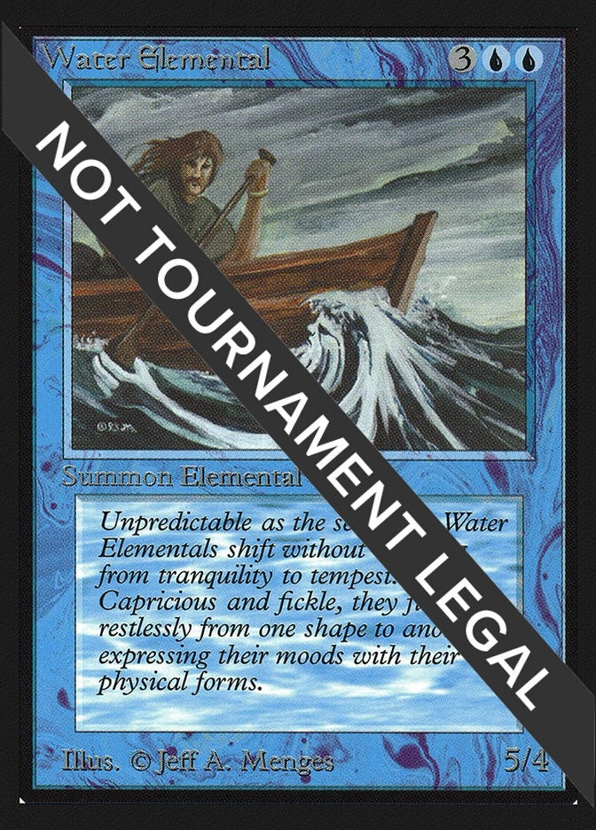 Image for Water Elemental (CE) (CED) - Magic: The Gathering