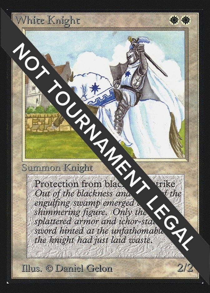 Image for White Knight (CE) - Magic: The Gathering