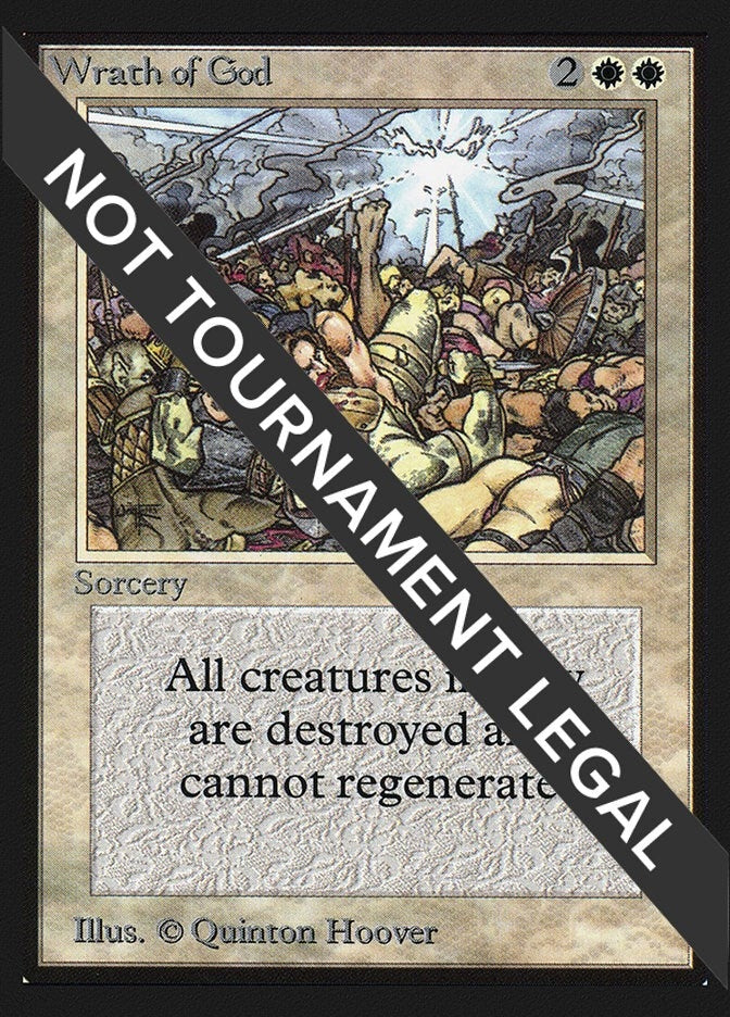 Image for Wrath of God (CE) (CED) - Magic: The Gathering