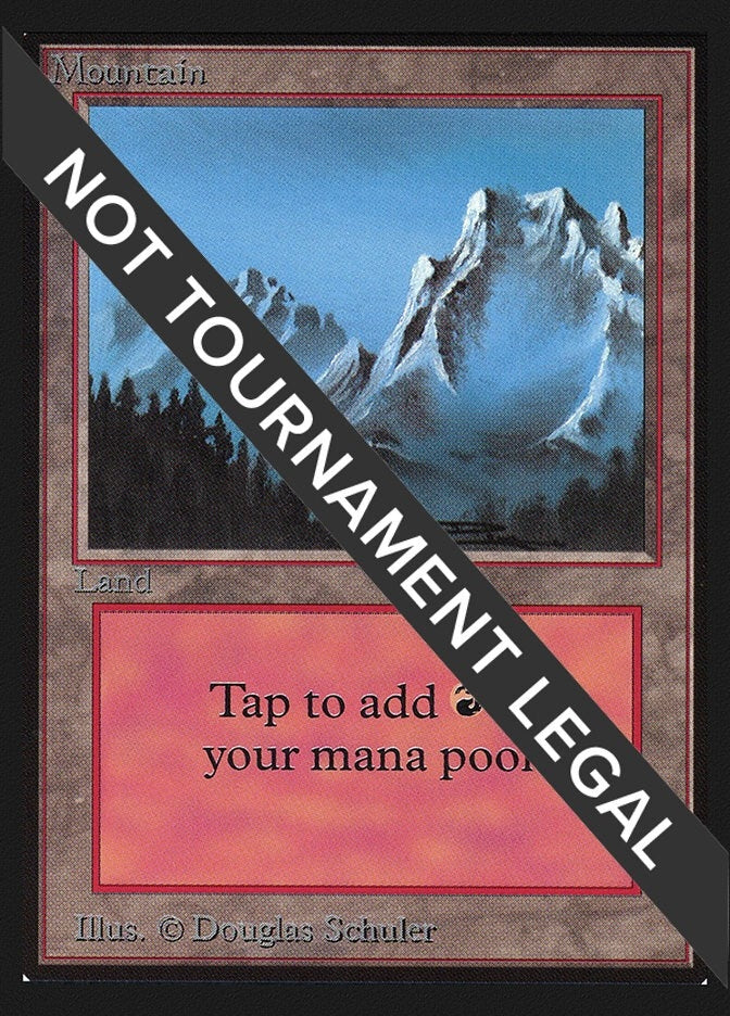 Image for Mountain (B) (CE) (287) (CED) - Magic: The Gathering