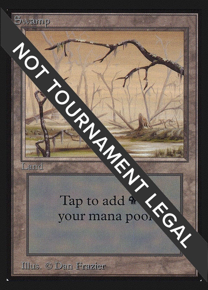 Image for Swamp (B) (CE) (296) (CED) - Magic: The Gathering