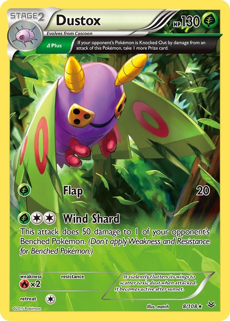 Image for Dustox (8 Delta) (8/108) (ROS) - Pokemon