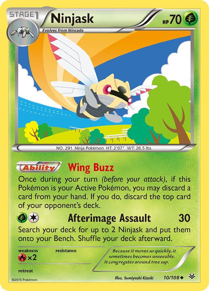 Image for Ninjask (10/108) (ROS) - Pokemon