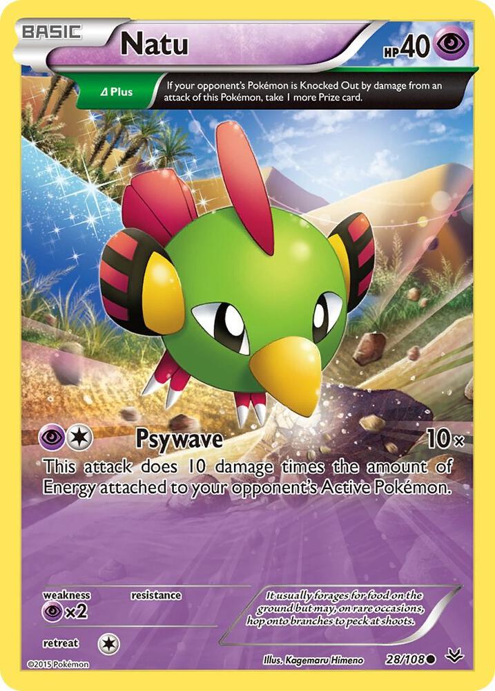 Image for Natu (28 Delta) (28/108) (ROS) - Pokemon