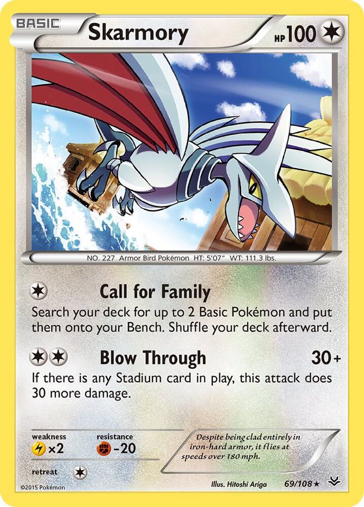 Image for Skarmory (69/108) (ROS) - Pokemon