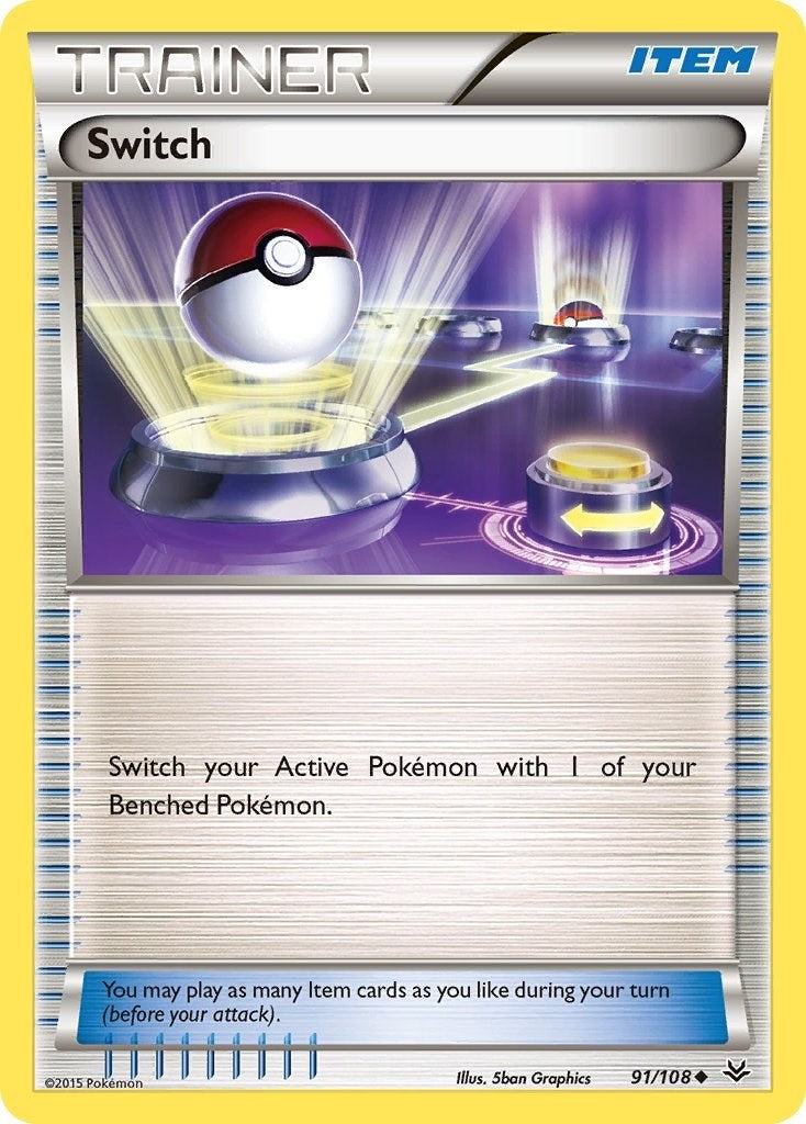 Image for Switch (91/108) (ROS) - Pokemon