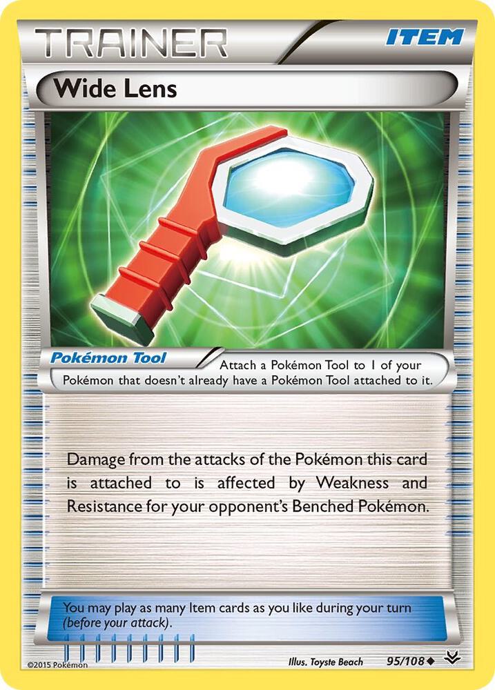 Image for Wide Lens (95/108) (ROS) - Pokemon