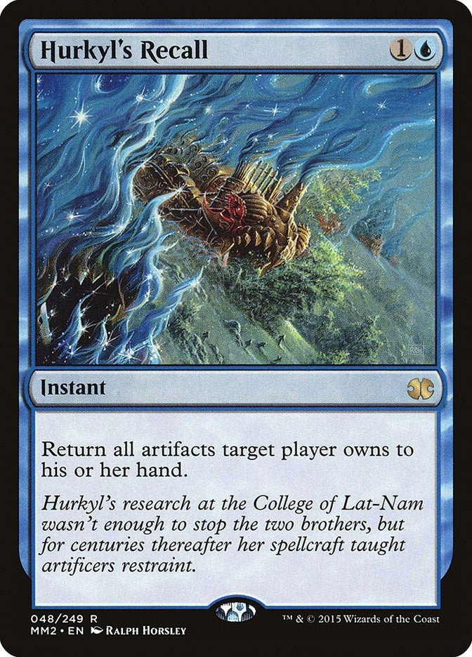Image for Hurkyl's Recall (48) (MM2) - Magic: The Gathering