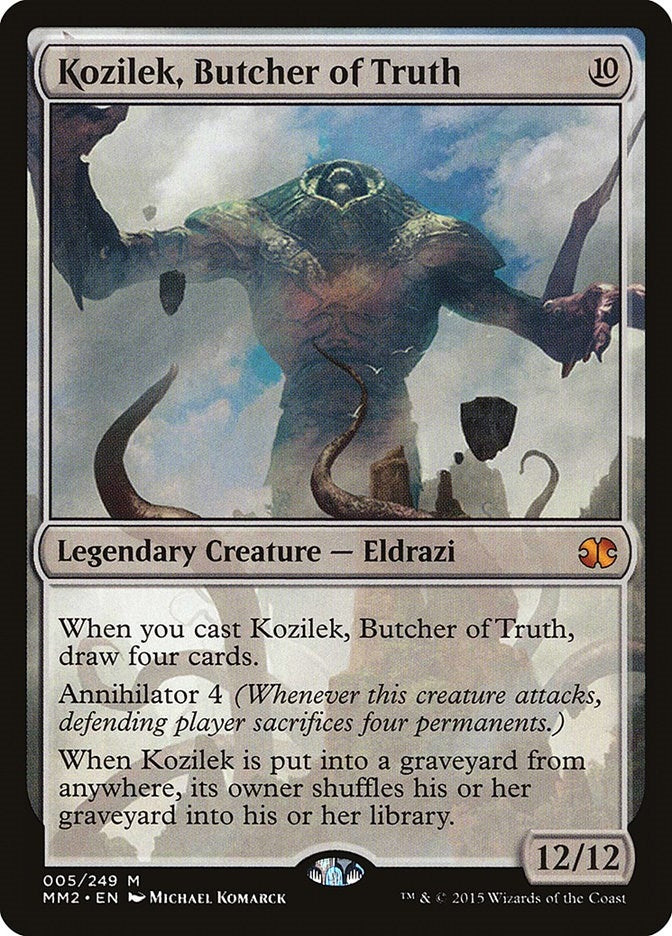 Image for Kozilek, Butcher of Truth (5) - Magic: The Gathering