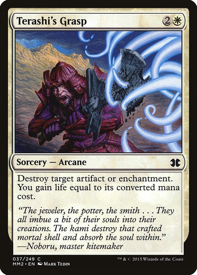 Image for Terashi's Grasp (37) (MM2) - Magic: The Gathering